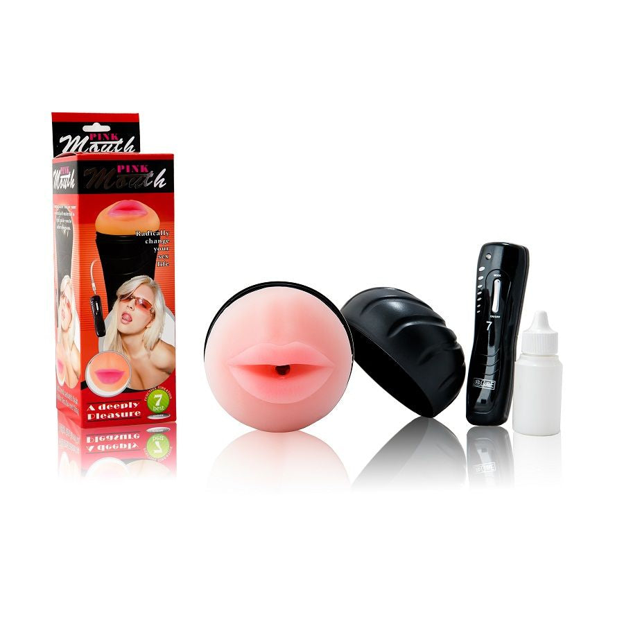 BAILE - MASTURBATORE CON BOCCA E VIBRATORE 7 RITMI 