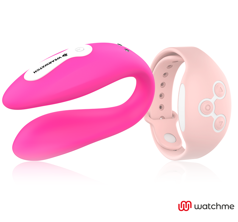 WEARWATCH - VIBRATORE DI COPPIA WATCHME A DOPPIA TECNOLOGIA FUCSIA / ROSA