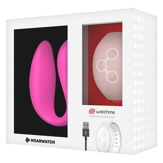 WEARWATCH -  VIBRATORE DI COPPIA CON WATCHME TECNOLOGY  FUCSIA / ROSA
