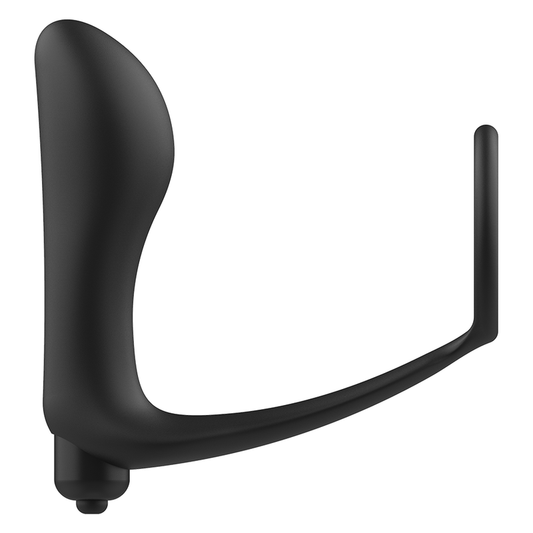ADDICTED TOYS - ANELLO PENE CON PLUG ANALE VIBRANTE 
