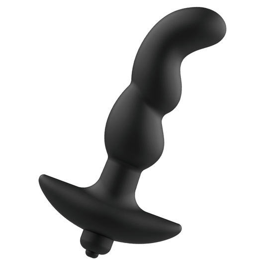ADDICTED TOYS - MASSAGGIATORE ANALE CON VIBRAZIONE MODELLO 2 NERO